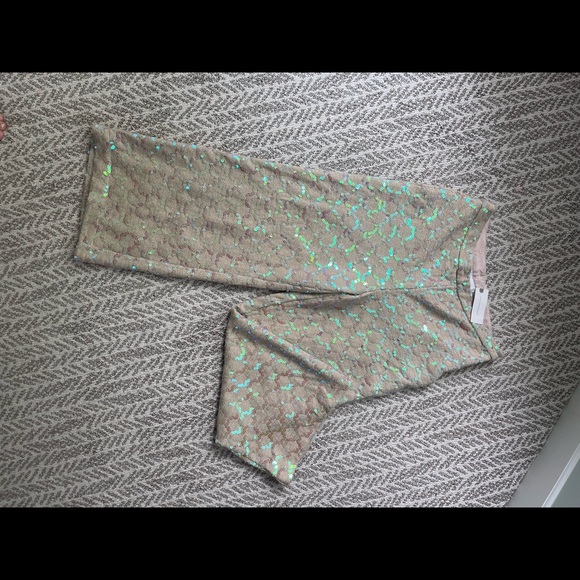 NWT - Anthropologie wide leg sequin Showstopper pants - Picture 3 of 4